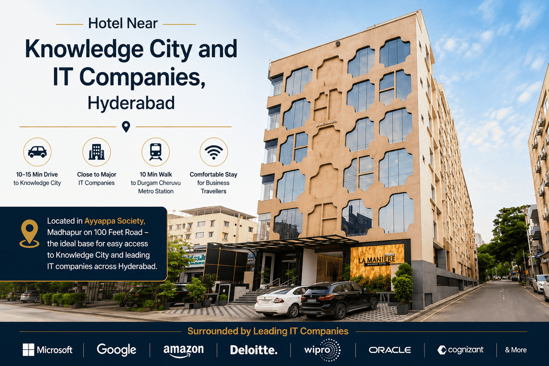 Hotel Near Knowledge City and IT Companies, Hyderabad